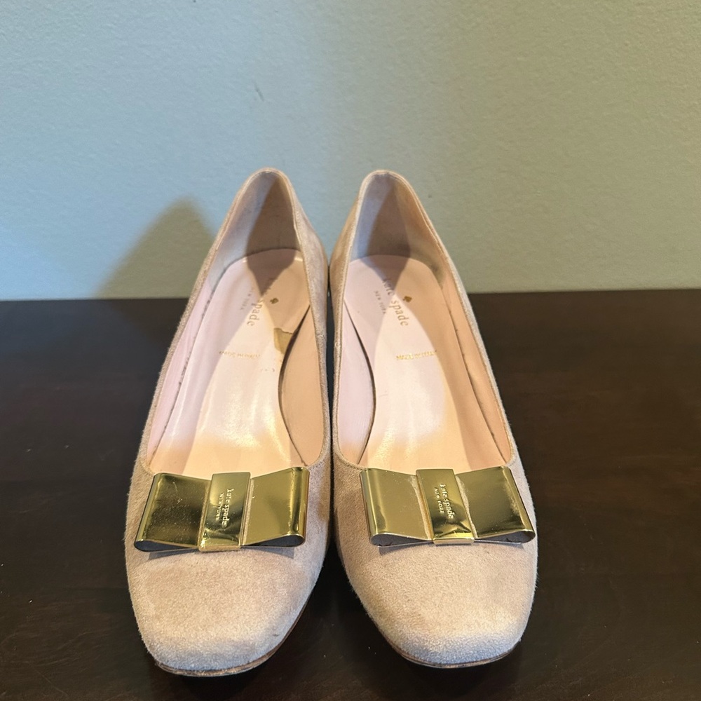 Kate Spade Cream Heels Sophisticated Style